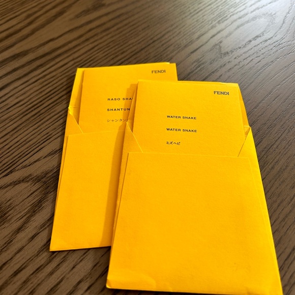 Fendi Bronze Water Snake Mini B Bag - Picture 11 of 11